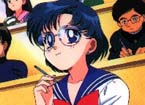 Sailor Mercury: a mature woman.